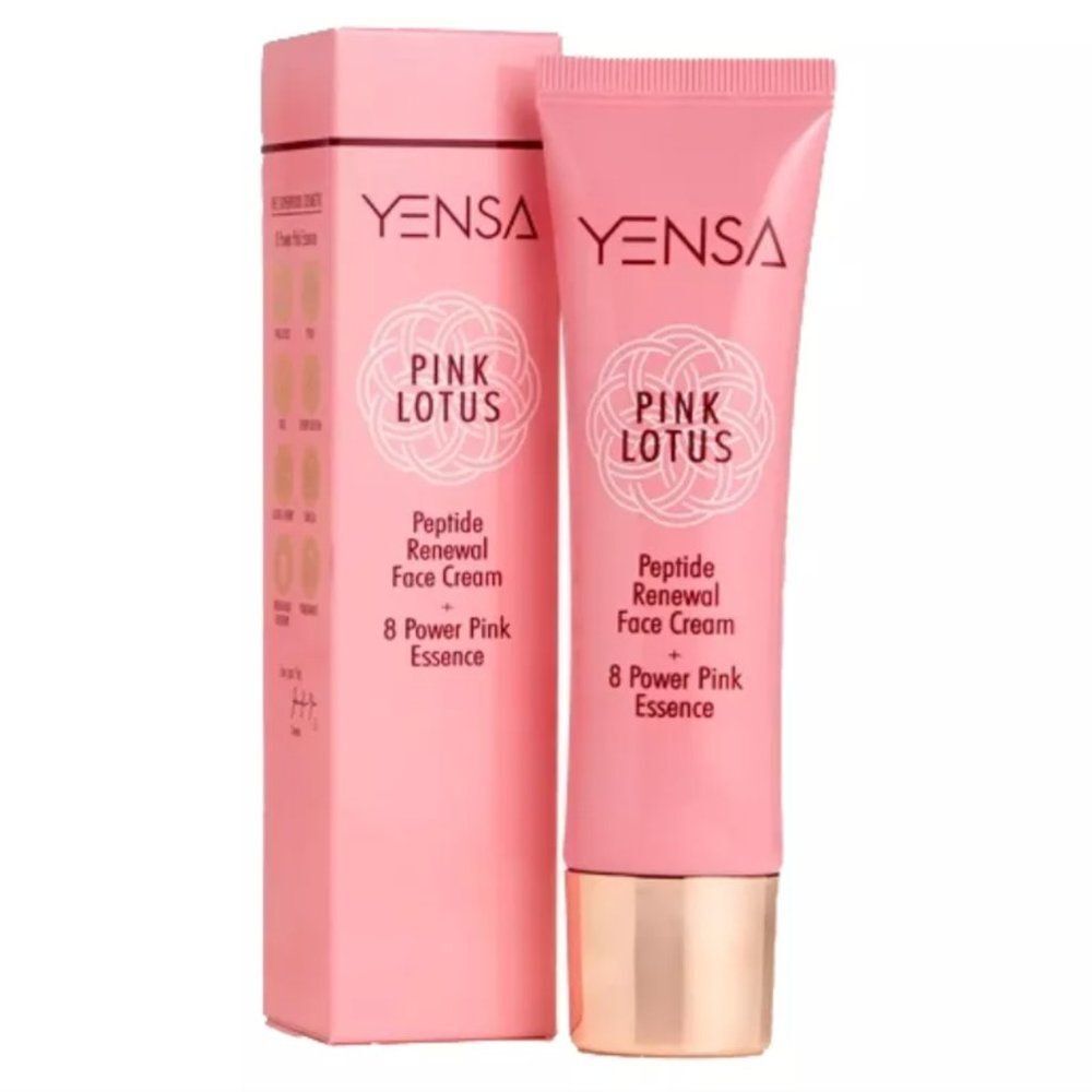 NIB YENSA Pink Lotus Peptide Renewal Moisturizer